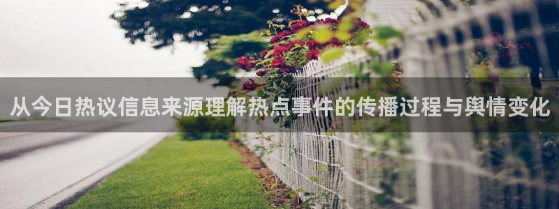 黑料热门热点:从今日热议信息来源理解热点事件的传播过程与舆情变化